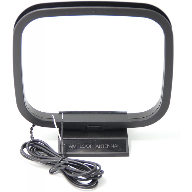 AM FM Antenna Stereo Indoor 75Ohm FM Antenna AM Loop Antenna Kit for ...