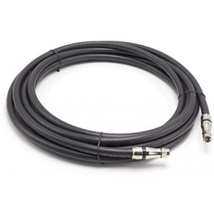 15 Feet - RG-11 Coaxial Cable F Type Cable High Definition with ET-RG11 Coax Compression Connectors - (Black)