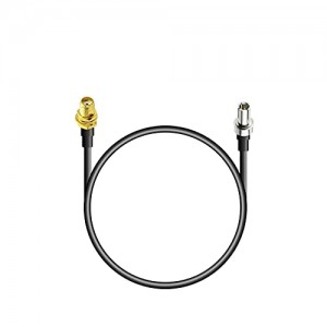 SMA Cable SMA Female Jack to TS9 Male Plug Straight 4G Antenna Router Extension Cable 30CM 11.8Inch ET-RG174