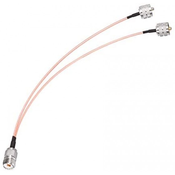 Vecys PL 259 Kabel UHF Male PL-259 naar UHF Male PL-259 Low Loss Coax Vecys PL 259 Kabel UHF Male PL-259 naar UHF Male PL-259 Low Loss Coax