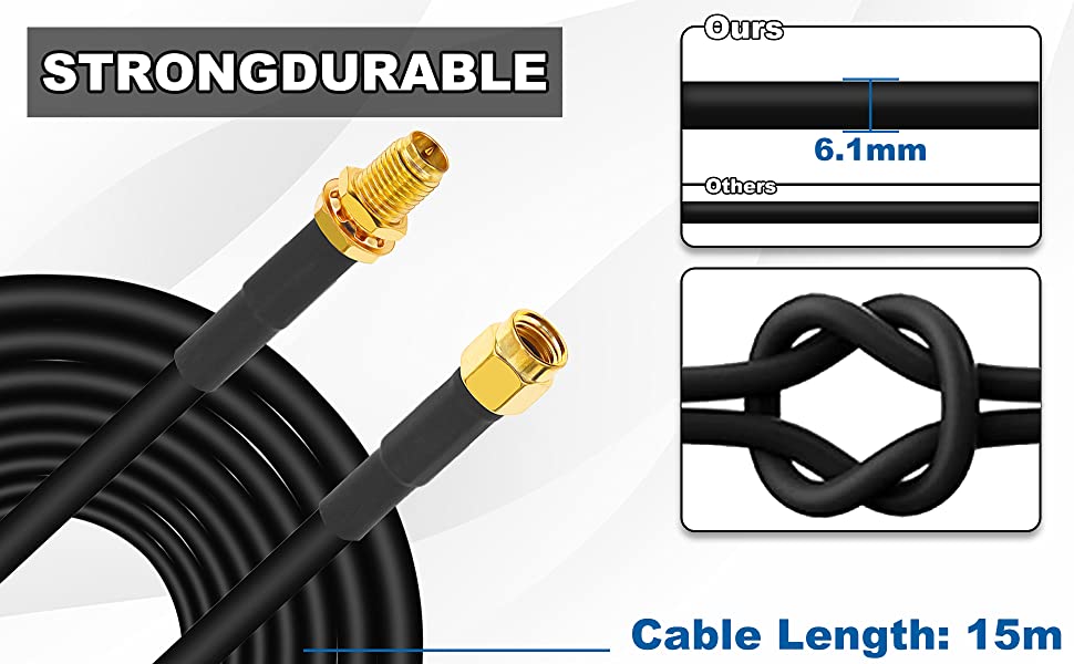 WiFi Antenna Extension Cable